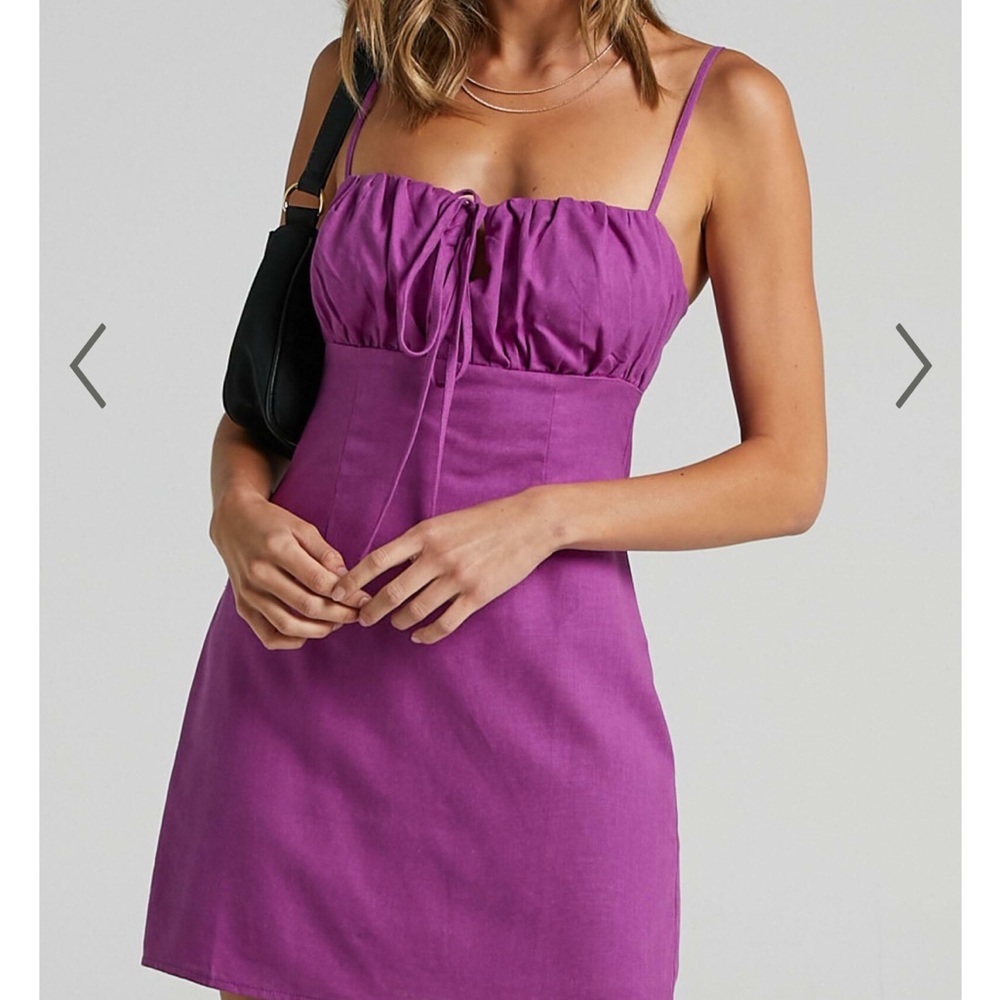 BREAK FREE WITH ME DRESS IN DARK ORCHID
SHOWPO